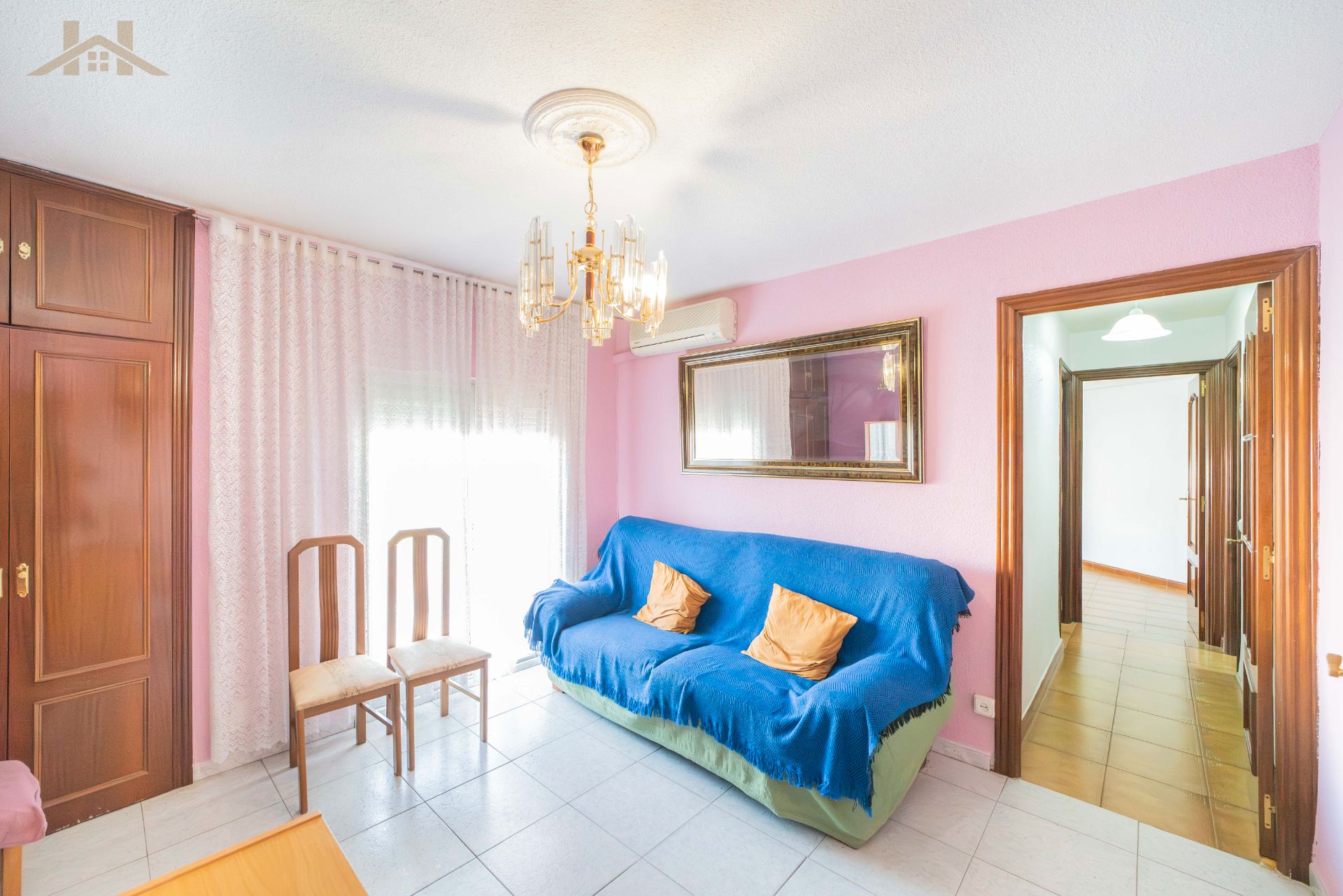 Bedroom of Flat for sale in Móstoles  with Air Conditioner