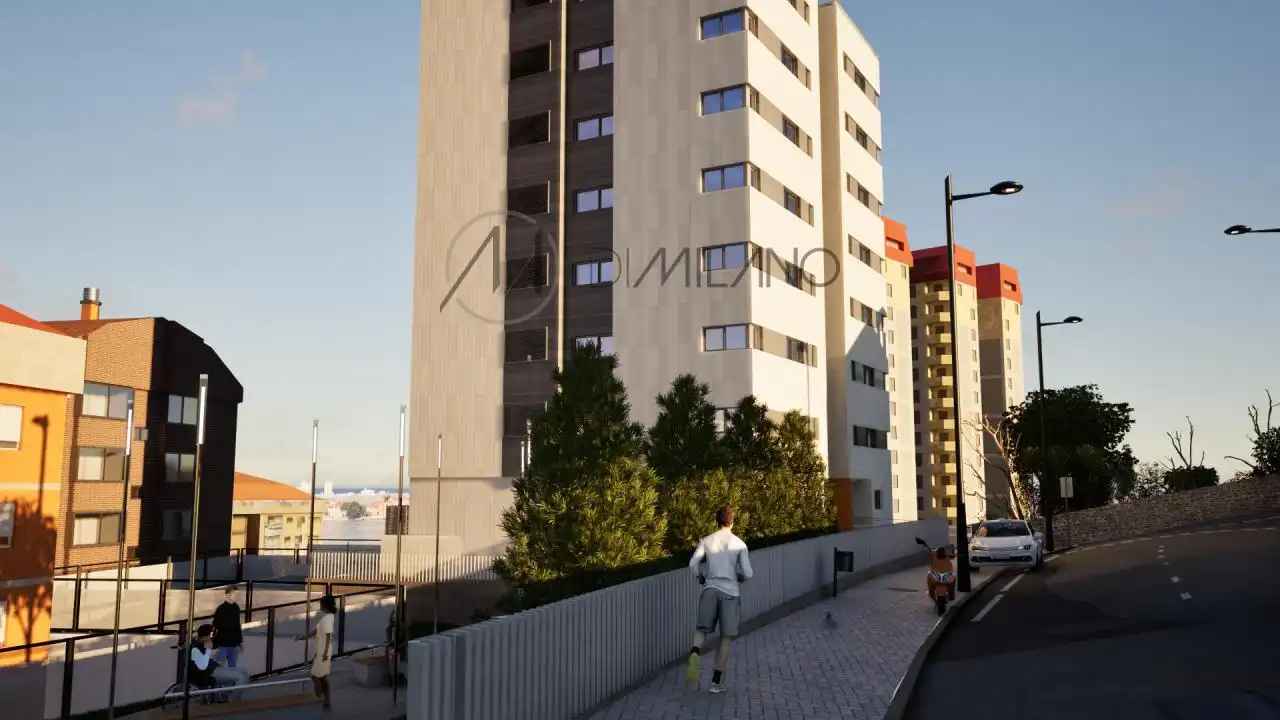 Exterior view of Flat for sale in Vigo   with Heating