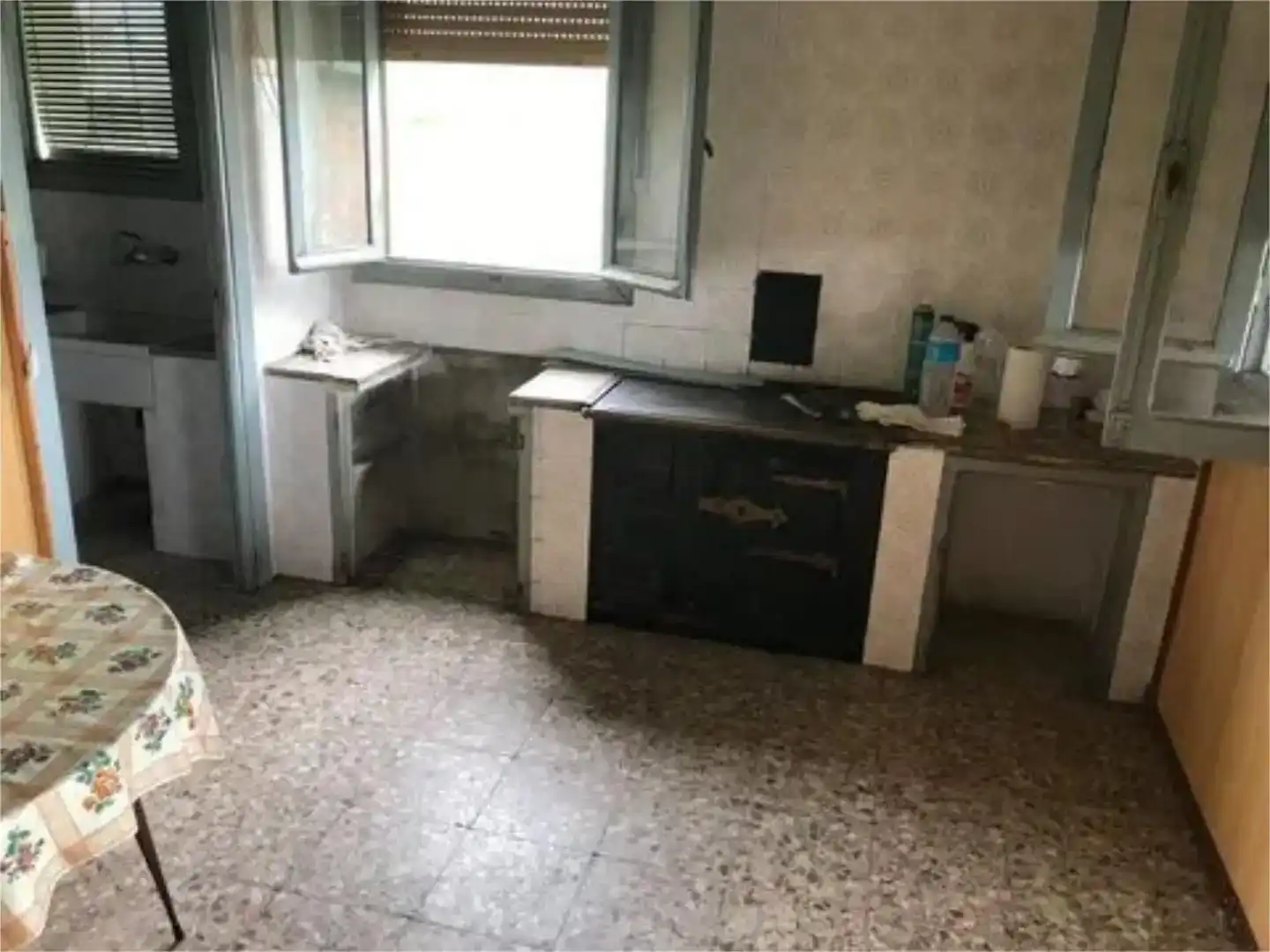 Cocina de Finca rústica en venta en Cuéllar con Jardín privado y Amueblado