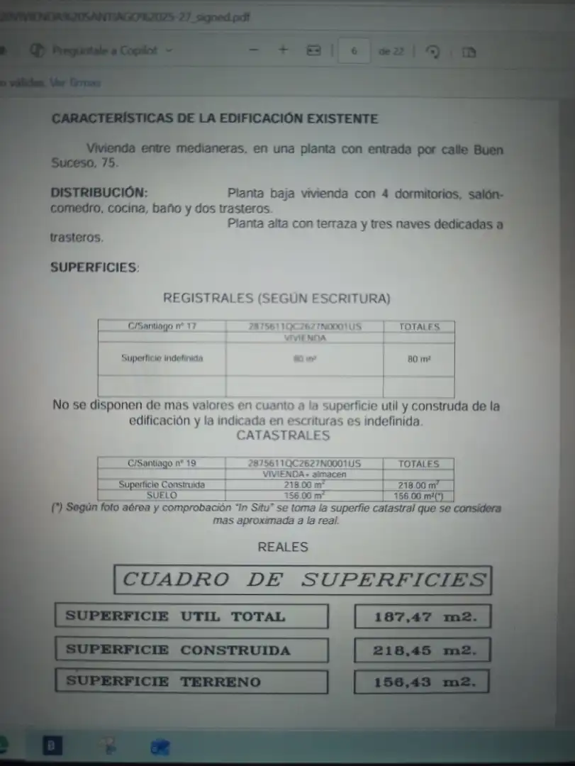 Parking de Casa adosada en venta en Fuente del Maestre, Badajoz