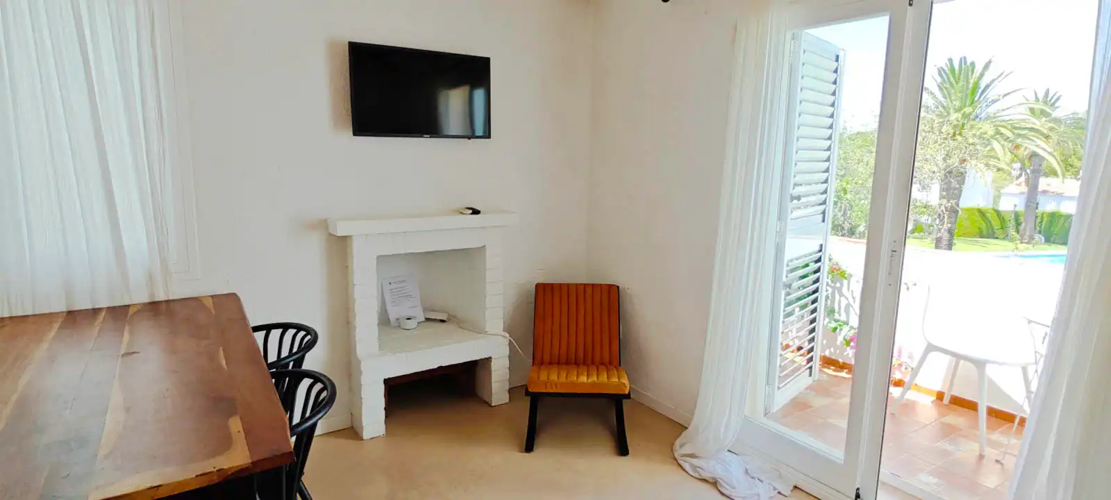 Sala d'estar de Apartament en venda en Dénia amb Aire condicionat, Terrassa i Internet