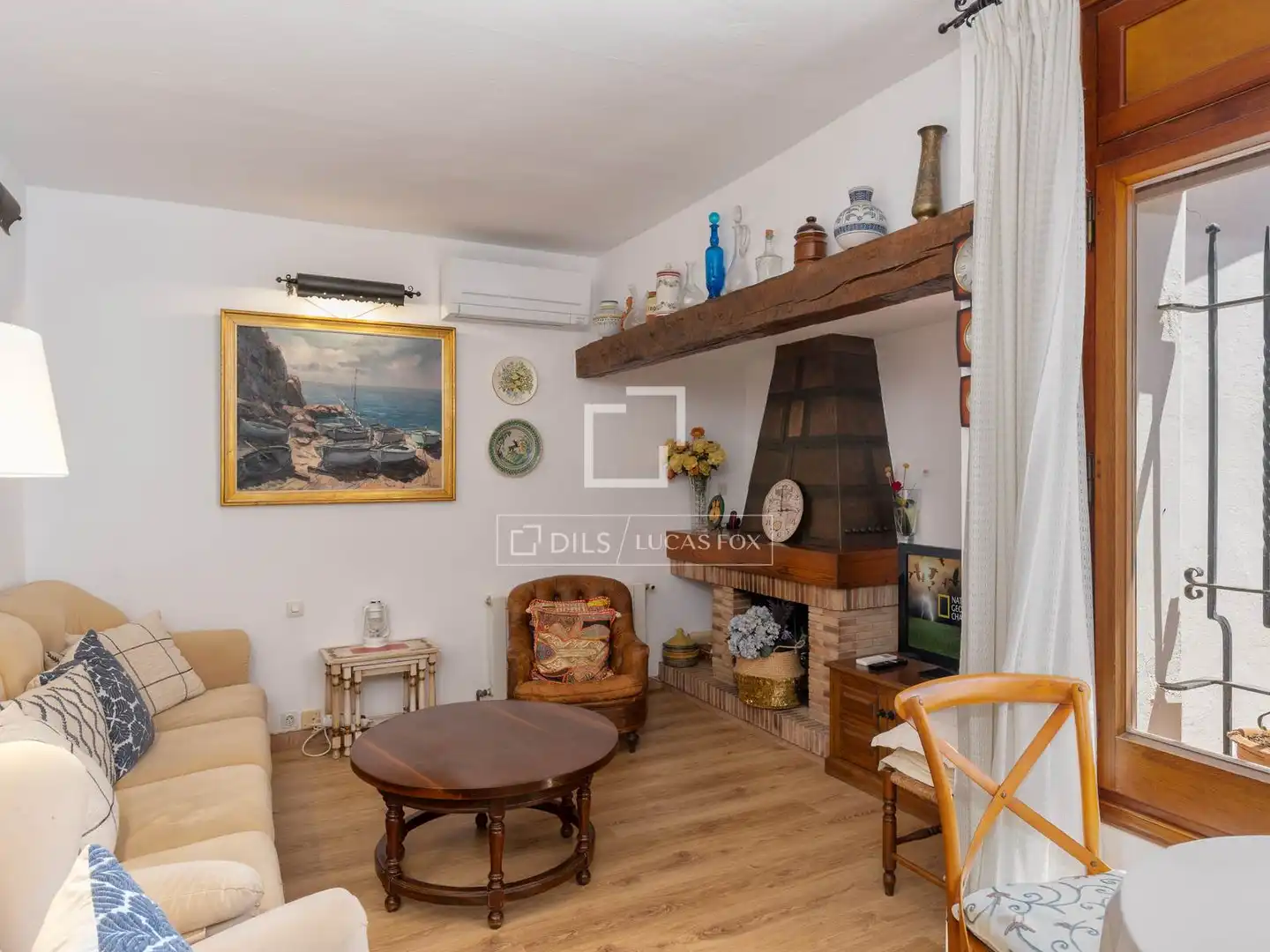 Living room of Houses for sale in Begur  with Private garden, Terrace and Storage room