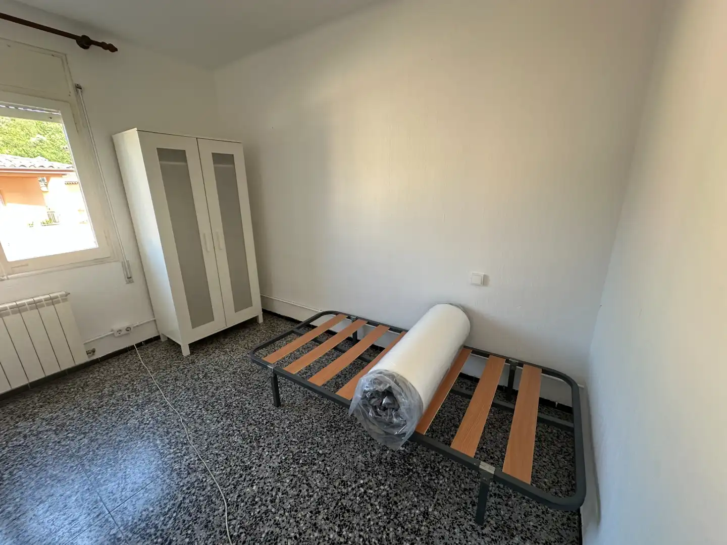 Bedroom of Flat for rent in Girona  with Furnished, Oven and Washing machine