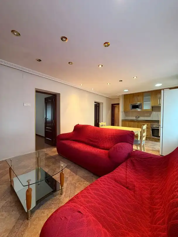 Wohnzimmer von Wohnung zur Miete in Laviana mit Heizung und Balkon