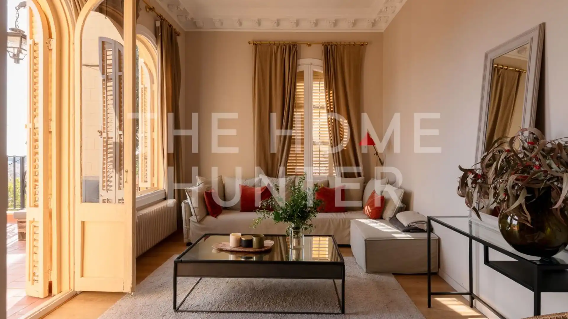 Living room of Flat for sale in  Barcelona Capital  with Heating and Terrace