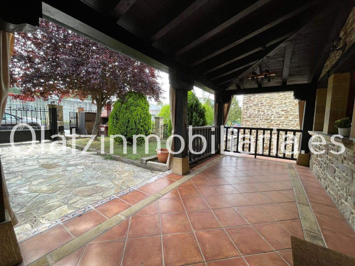 Terrace of House or chalet for sale in Zalla   with Heating, Terrace and Storage room