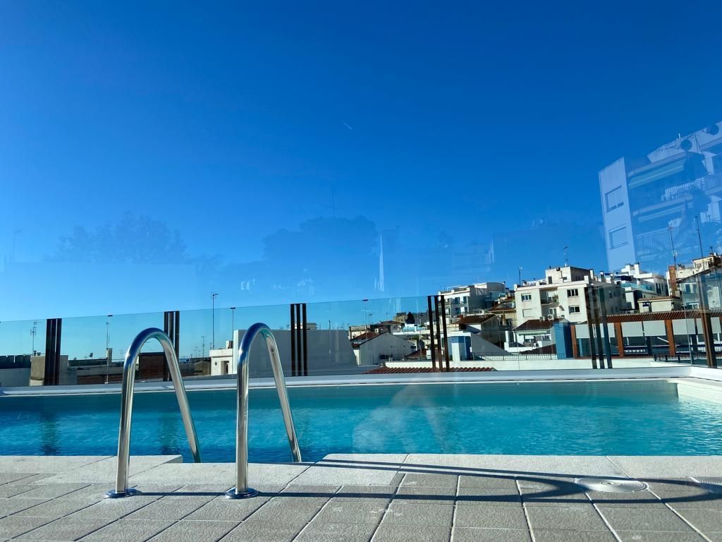 Swimming pool of Flat to rent in Sant Pol de Mar  with Air Conditioner, Heating and Terrace
