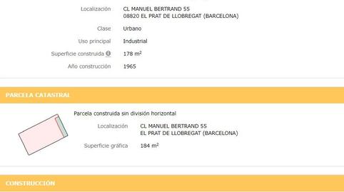 Foto 4 de Residencial en venda a Carrer de Manuel Bertrand, 55, Centre, El Prat de Llobregat