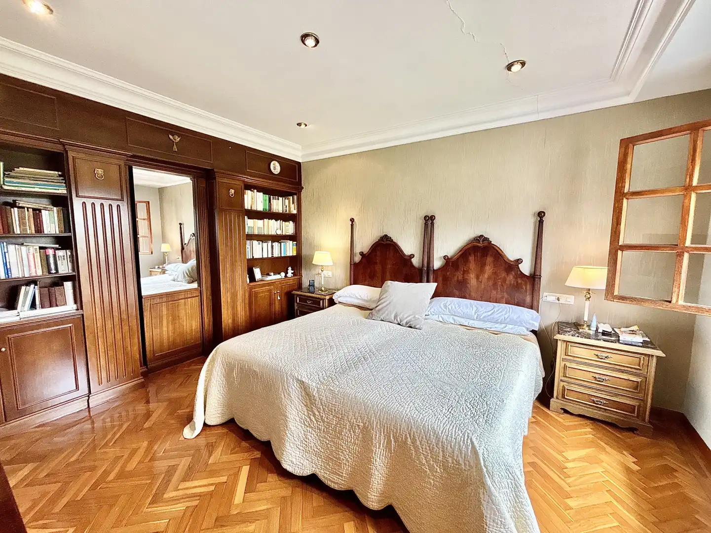 Bedroom of Houses for sale in Sariego  with Heating, Private garden and Parquet flooring