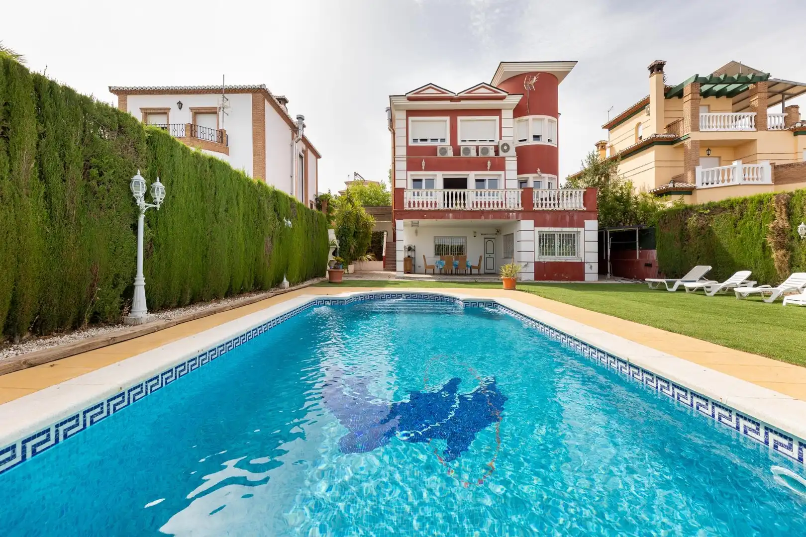 Swimming pool of Houses for sale in Monachil  with Air Conditioner, Heating and Private garden