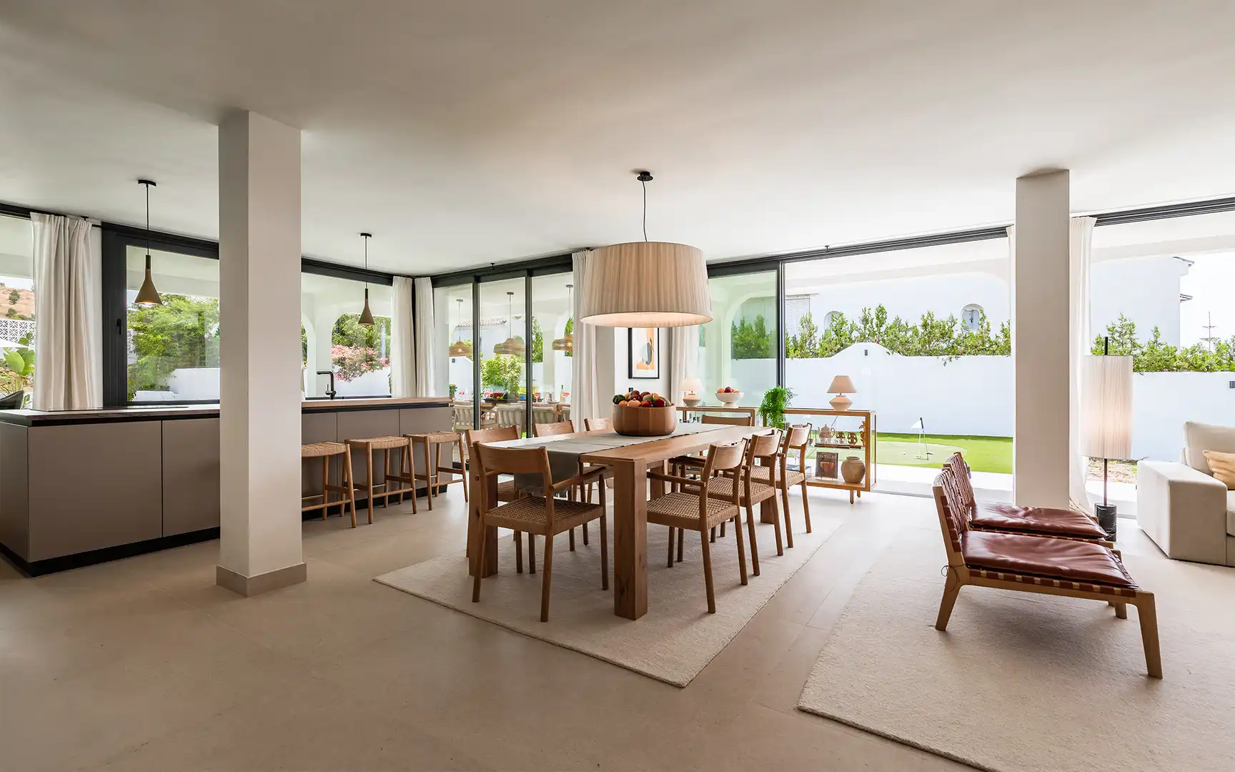 Comedor de Casa o chalet en venta en Marbella con Aire acondicionado, Jardín privado y Terraza
