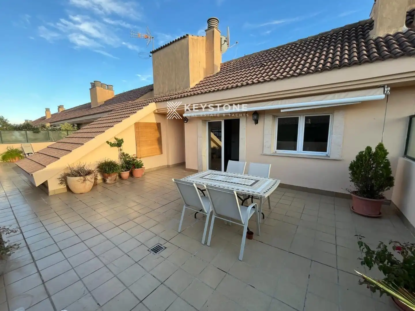 Terraza de Ático de alquiler en  Palma de Mallorca con Aire acondicionado y Terraza