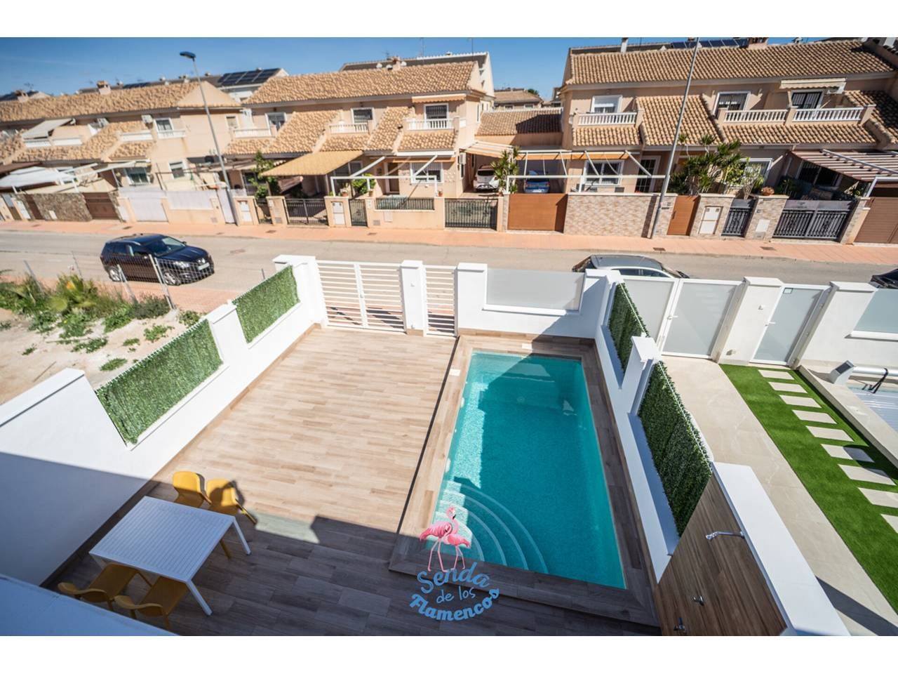 Exterior view of Flat for sale in San Javier  with Air Conditioner, Terrace and Swimming Pool