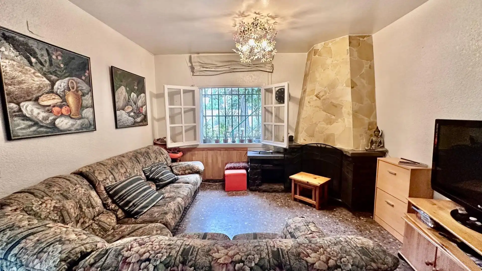 Sala de estar de Casa o chalet en venta en Vallmoll con Calefacción, Jardín privado y Terraza