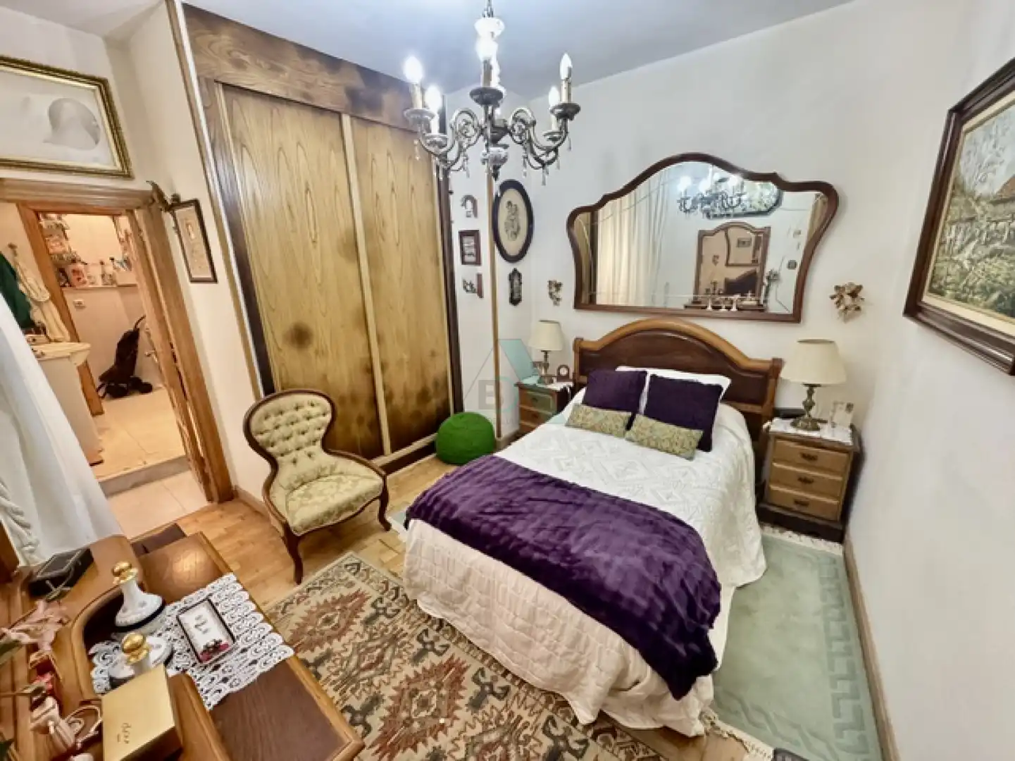 Bedroom of Flat for sale in Ribadesella  with Balcony