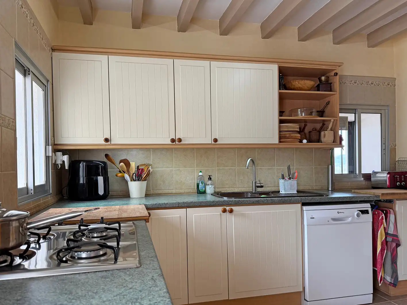 Cocina de Casa o chalet en venta en Casabermeja con Aire acondicionado, Terraza y Trastero
