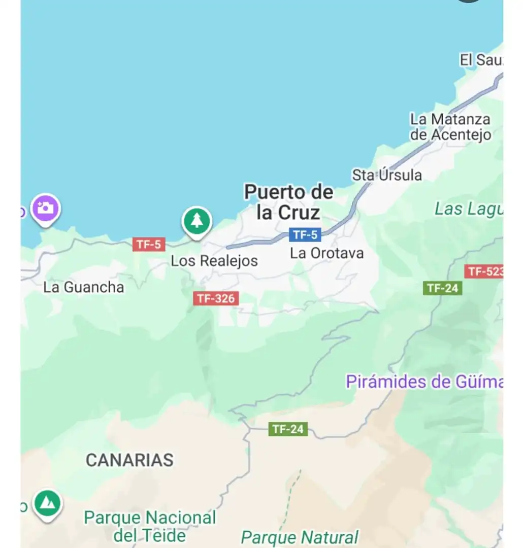 Außenansicht von Wohnung zum Verkauf in Los Realejos mit Privatgarten, Terrasse und Möbliert