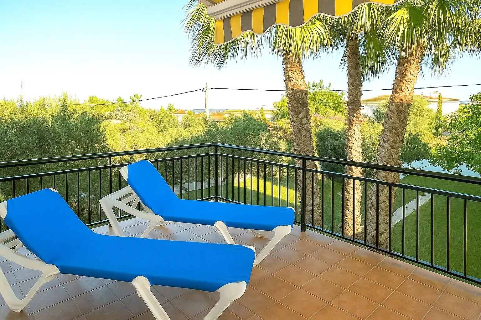 Terrasse von Haus oder Chalet zur Miete in Peñíscola / Peníscola mit Privatgarten, Terrasse und Möbliert