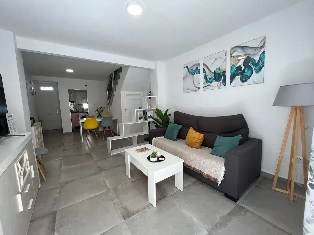 Sala de estar de Casa o chalet en venta en Vélez-Málaga con Amueblado