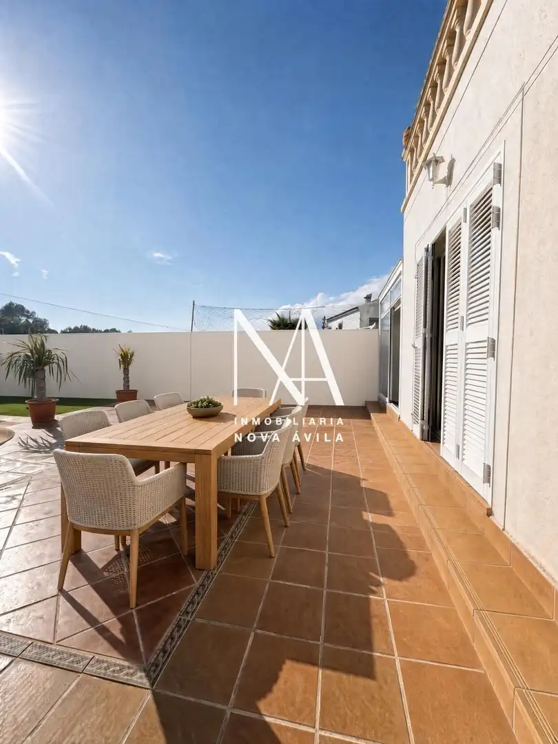Semi-detached house with pool for sale in Ses Palmeres, imagen 6