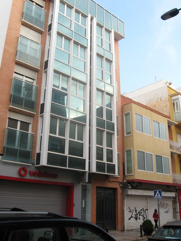 Vista exterior de Garatge en venda en La Unión
