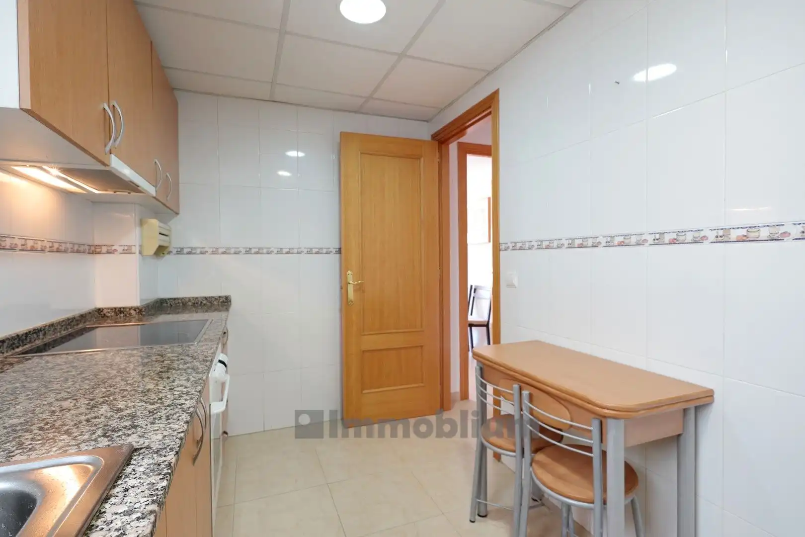Küche von Wohnung zur Miete in Torredembarra mit Klimaanlage, Heizung und Privatgarten