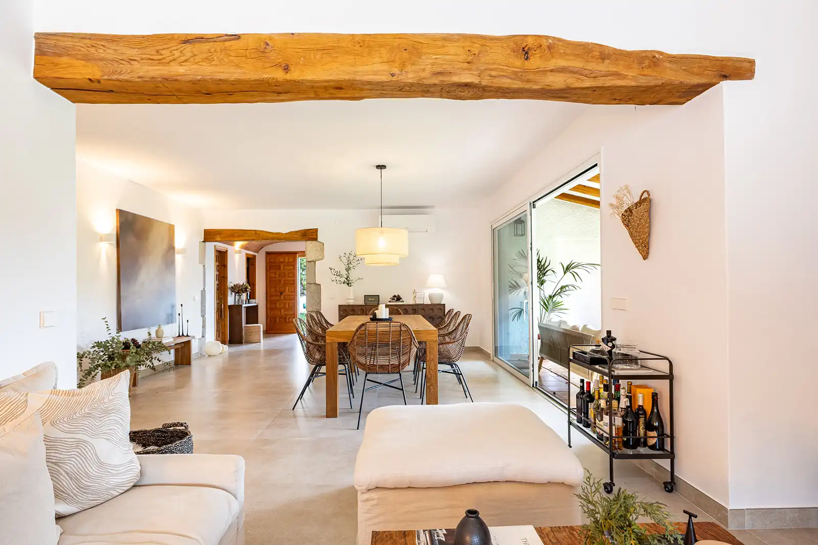 Sala d'estar de Casa o xalet en venda en Santa Cristina d'Aro amb Aire condicionat, Calefacció i Jardí privat