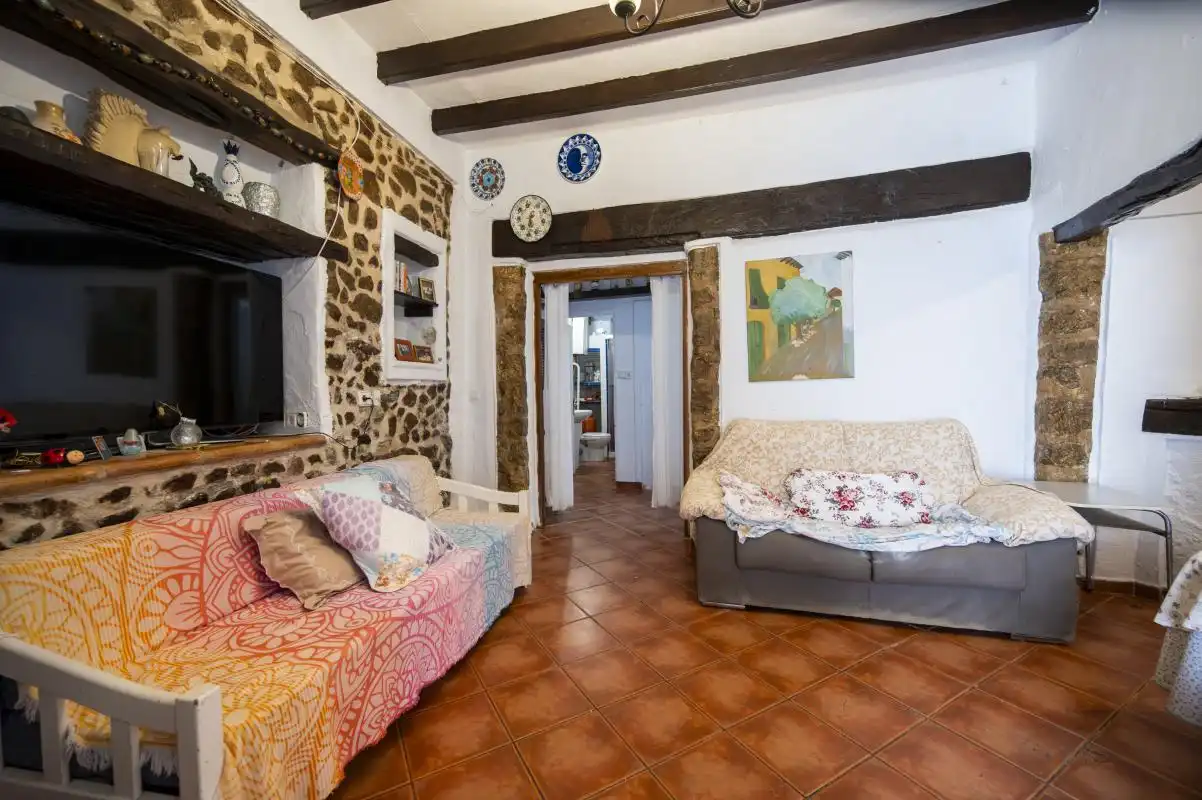 Sala d'estar de Casa o xalet en venda en Eivissa amb Aire condicionat, Calefacció i Moblat