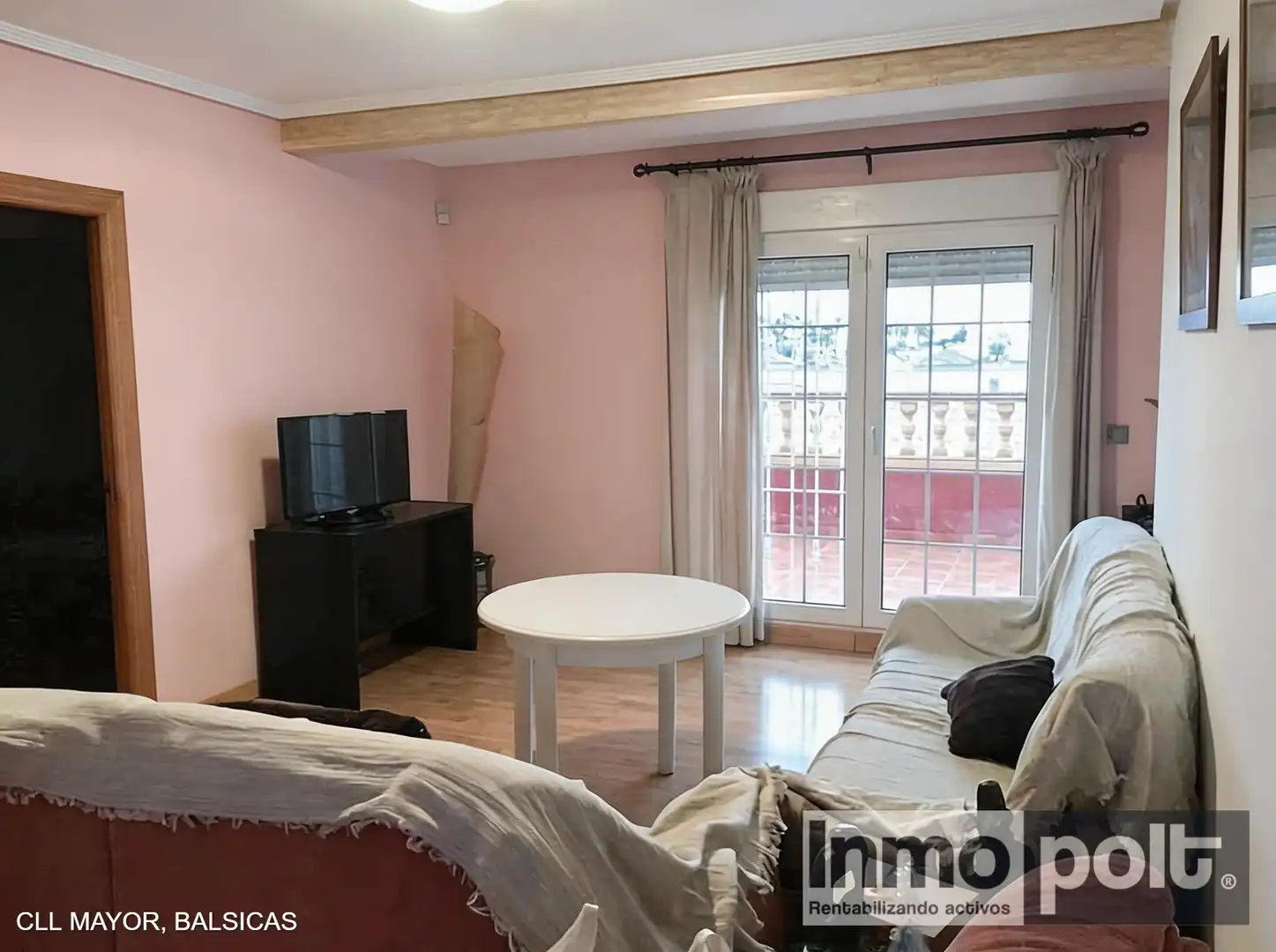Living room of Houses for sale in Torre-Pacheco  with Air Conditioner, Parquet flooring and Terrace