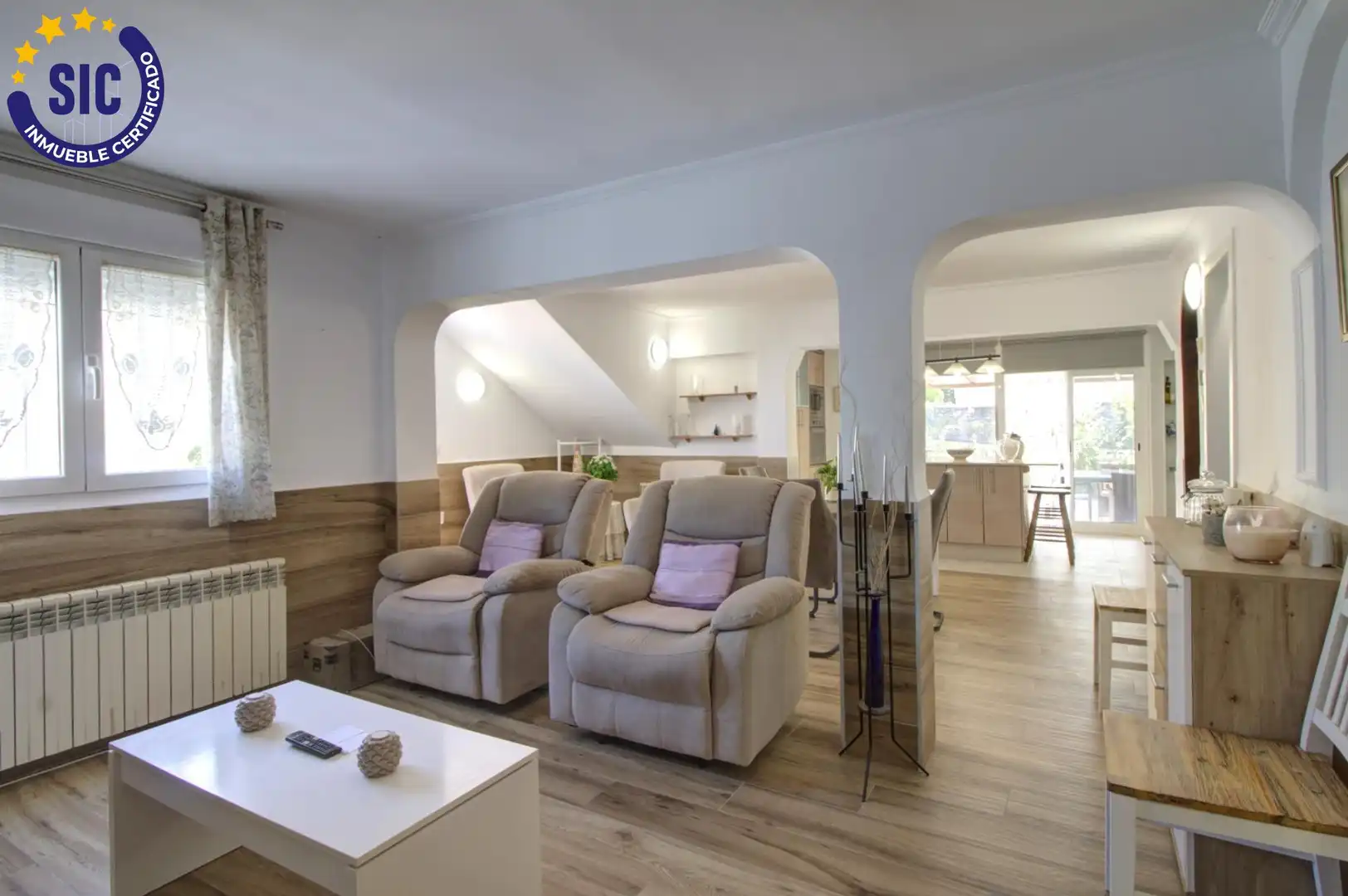 Living room of Houses for sale in Almenara  with Heating, Private garden and Terrace