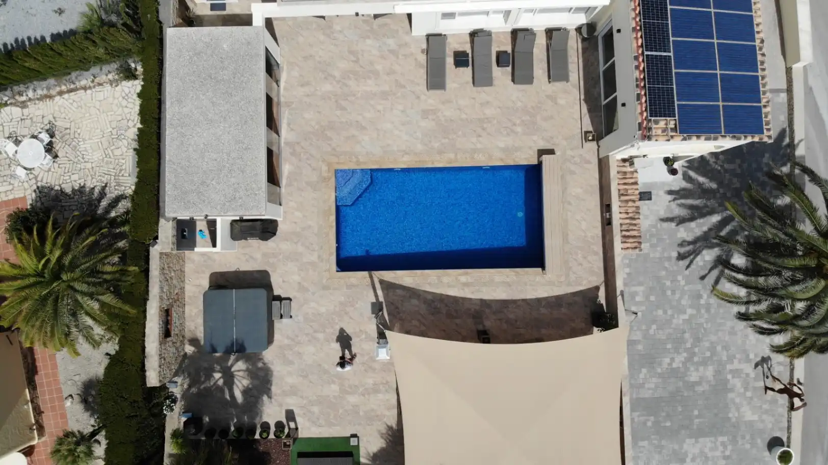 Swimming pool of Houses for sale in Moraira  with Air Conditioner, Heating and Private garden