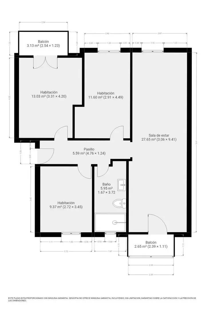 Piso en venta en  Pamplona / Iruña con Calefacción y Balcón