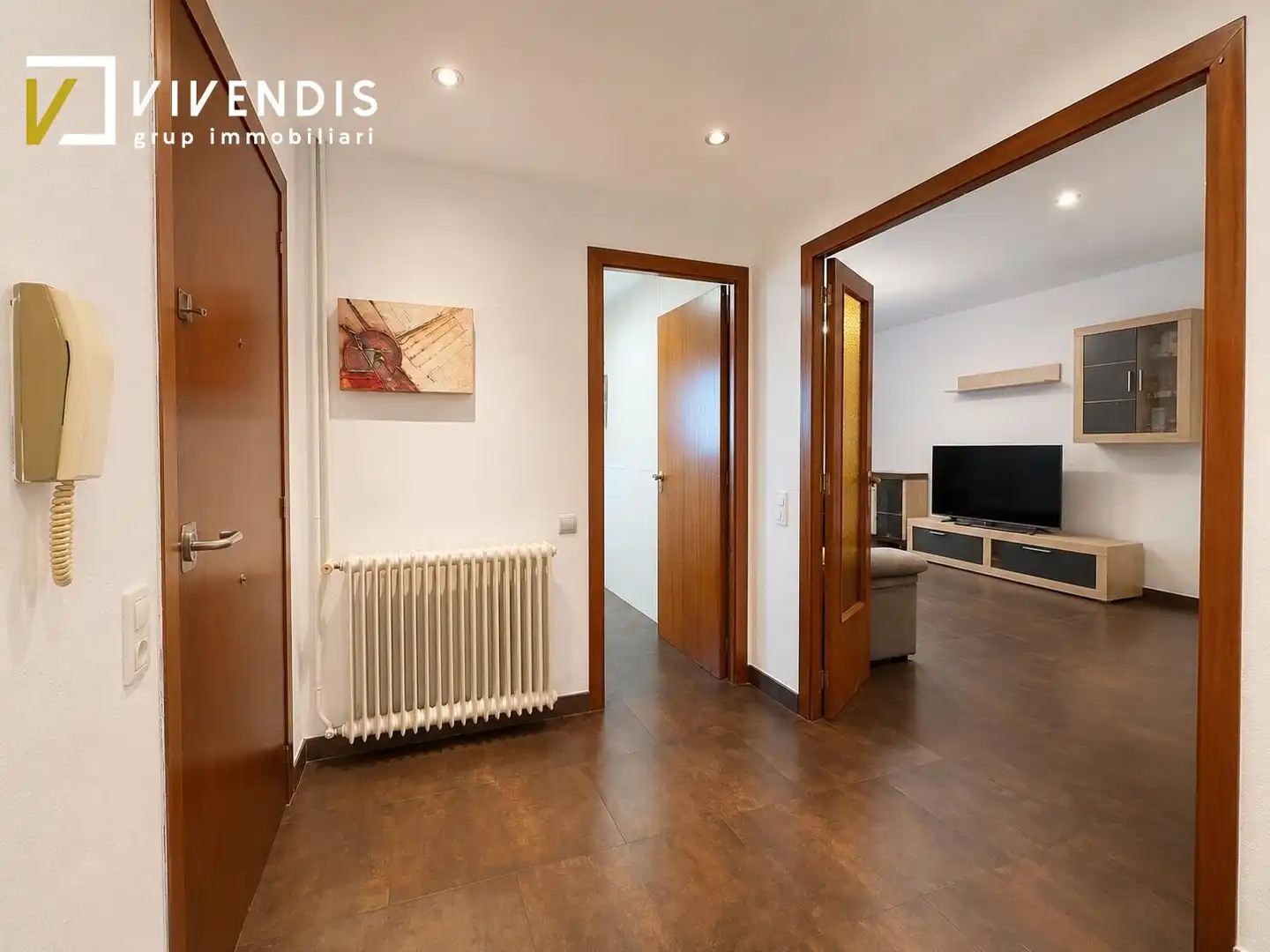 Vista exterior de Piso en venta en Bell-lloc d'Urgell con Aire acondicionado, Calefacción y Terraza