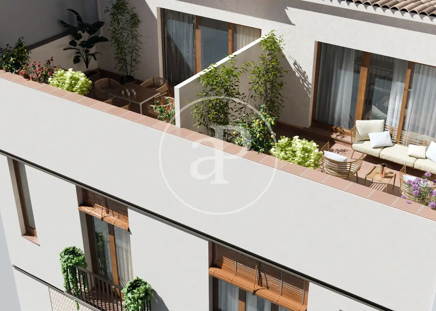 Terraza de Casa adosada en venta en Badalona con Aire acondicionado, Calefacción y Terraza