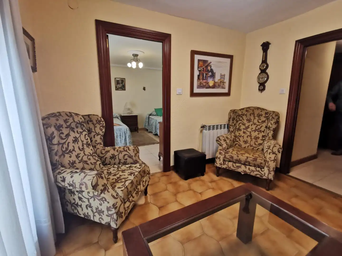 Sala d'estar de Casa o xalet en venda en Entrena amb Calefacció, Terrassa i Traster