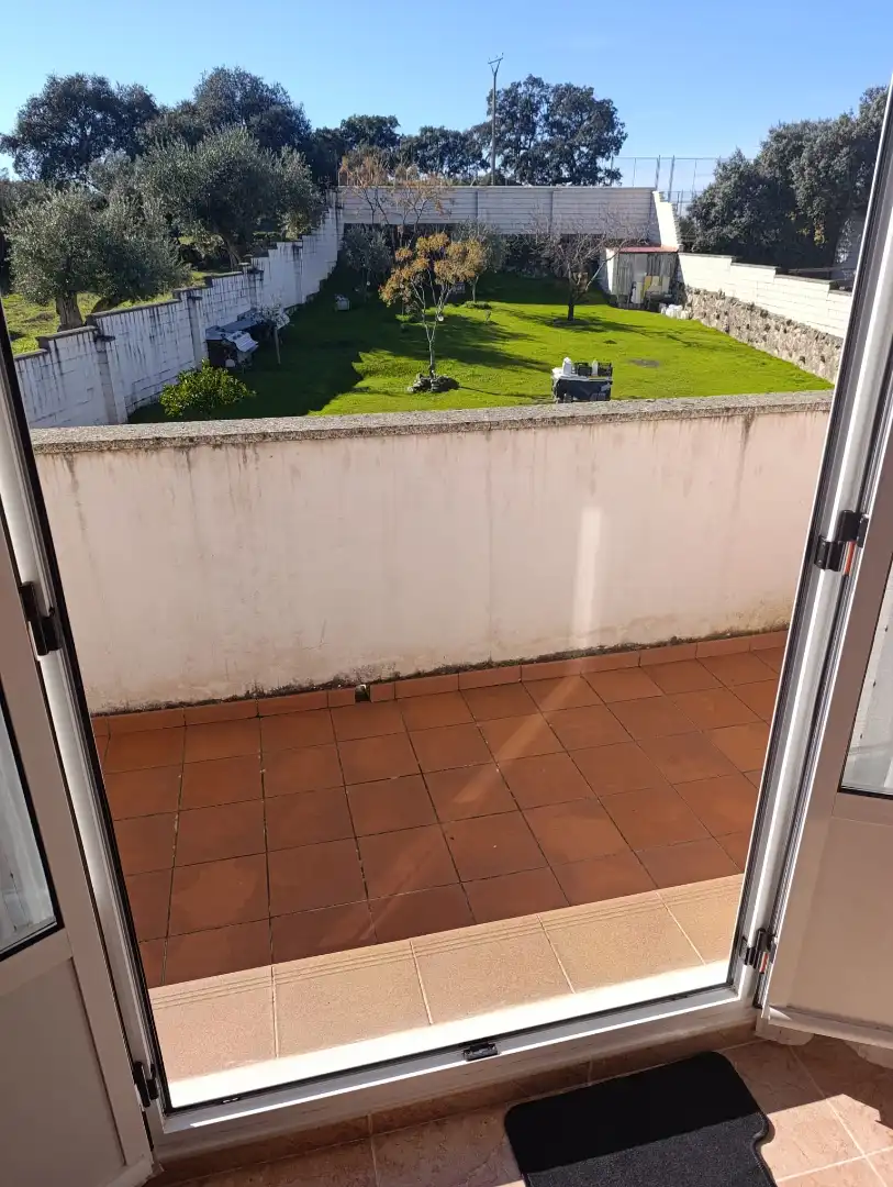Terrassa de Casa o xalet en venda en Mata de Alcántara amb Moblat