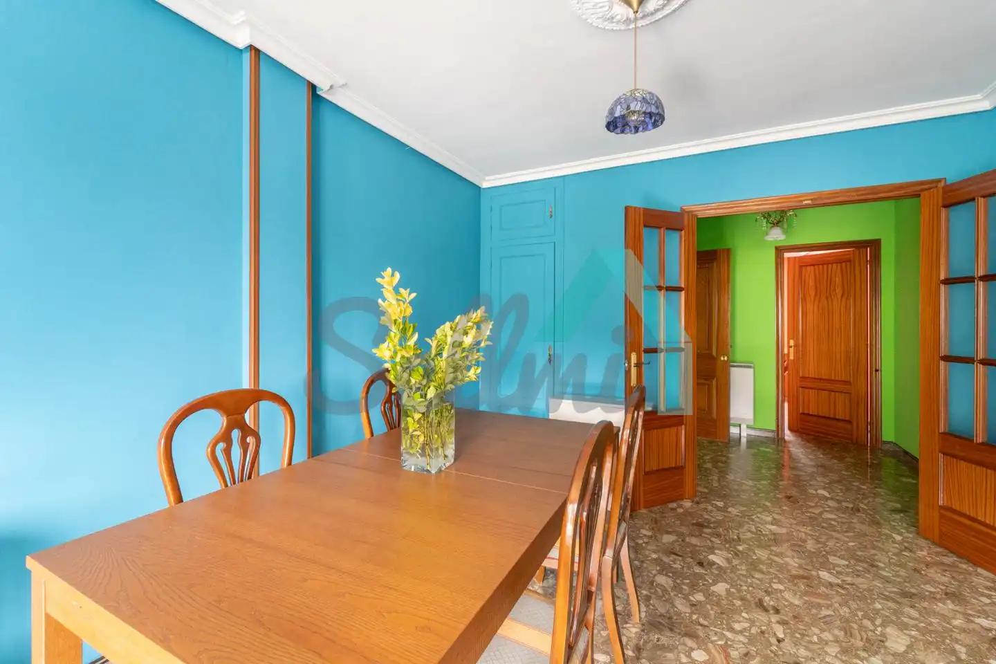 Dining room of Flat for sale in Allande  with Heating, Terrace and Storage room