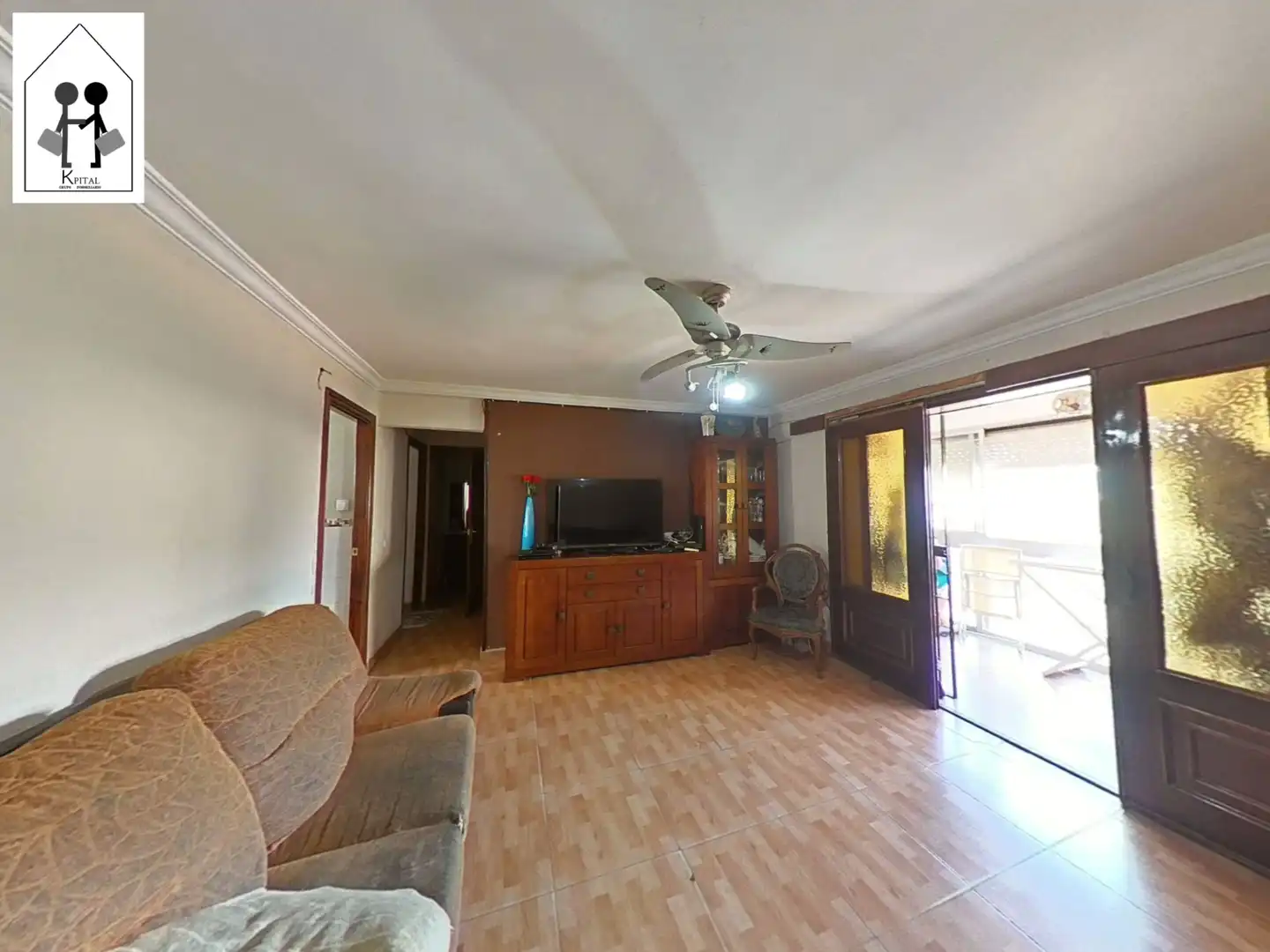 Sala de estar de Piso en venta en Dos Hermanas con Aire acondicionado, Calefacción y Balcón