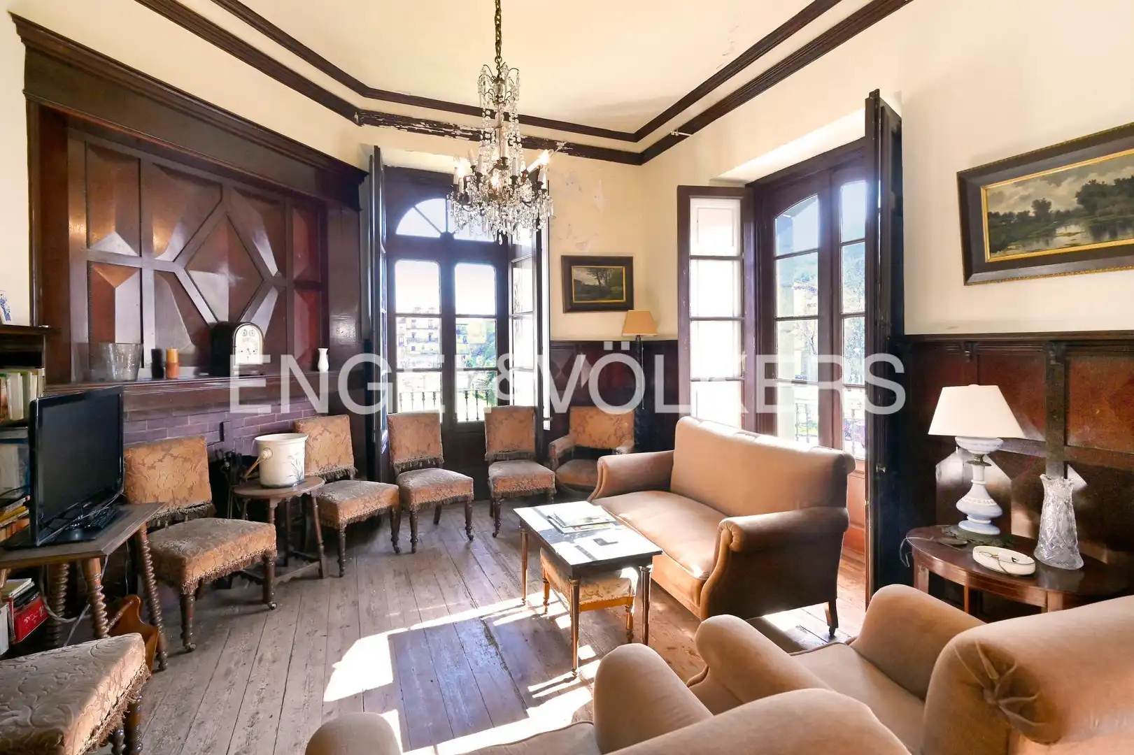 Sala de estar de Casa o chalet en venta en Laredo con Calefacción, Jardín privado y Trastero