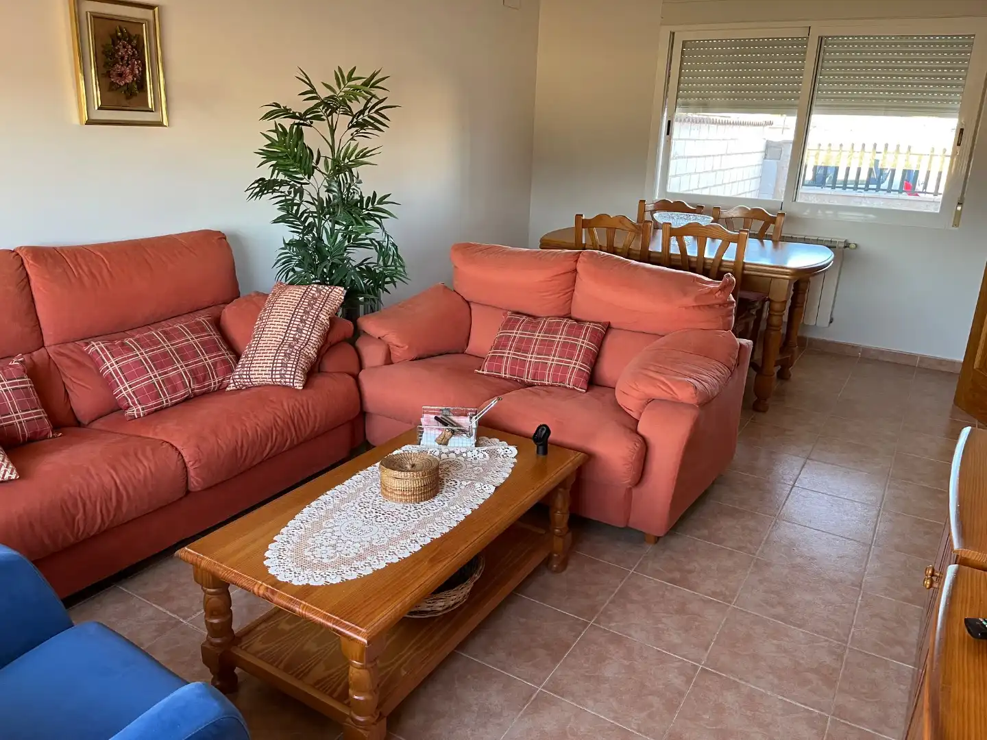 Sala d'estar de Casa o xalet en venda en Humanes