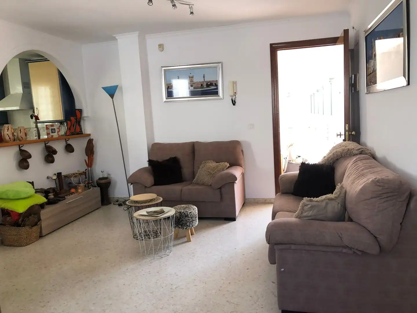 Sala de estar de Piso en venta en El Bosque con Aire acondicionado, Terraza y Balcón