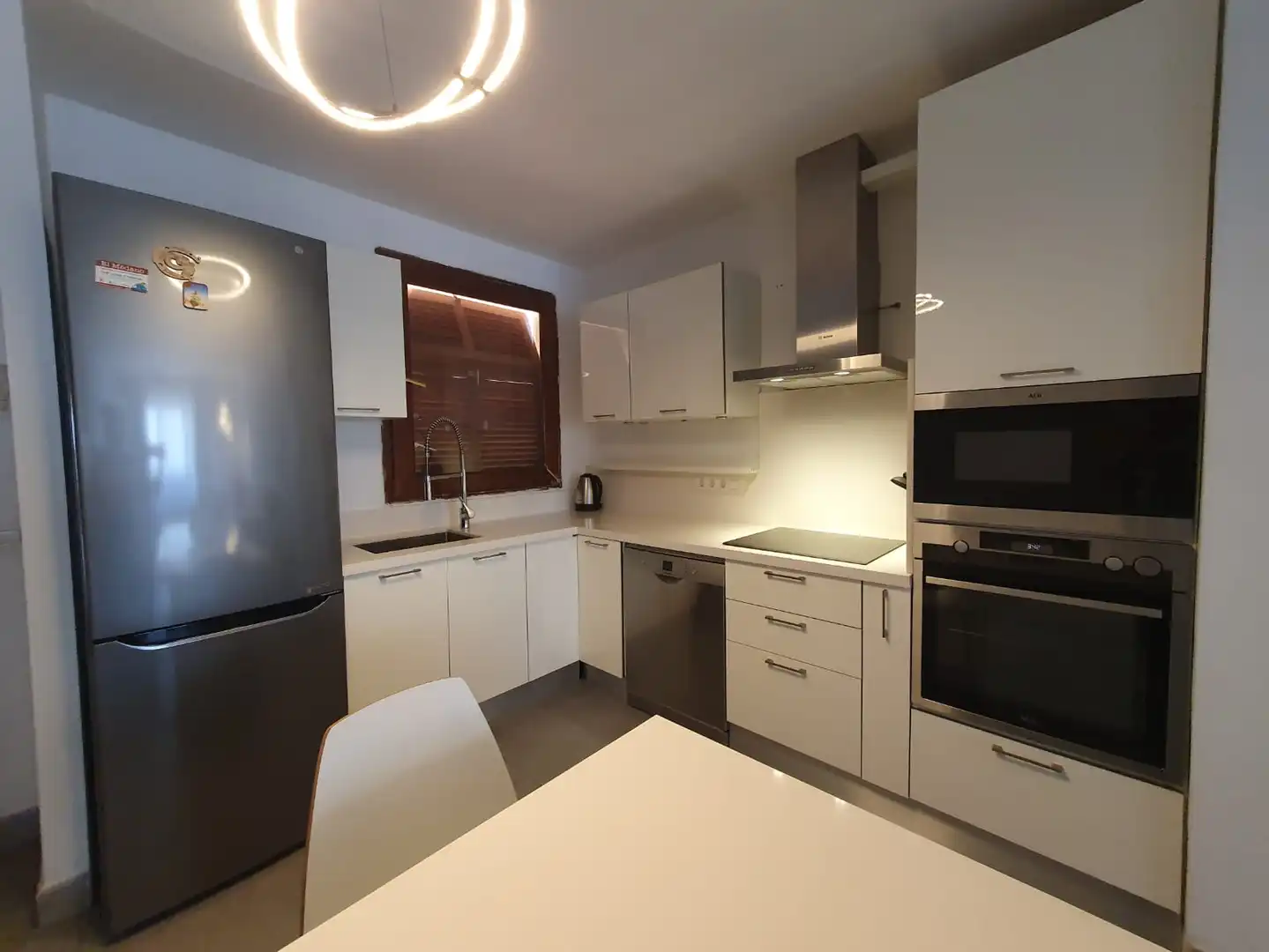 Kitchen of Apartments for rent in Granadilla de Abona  with Furnished, Oven and Washing machine