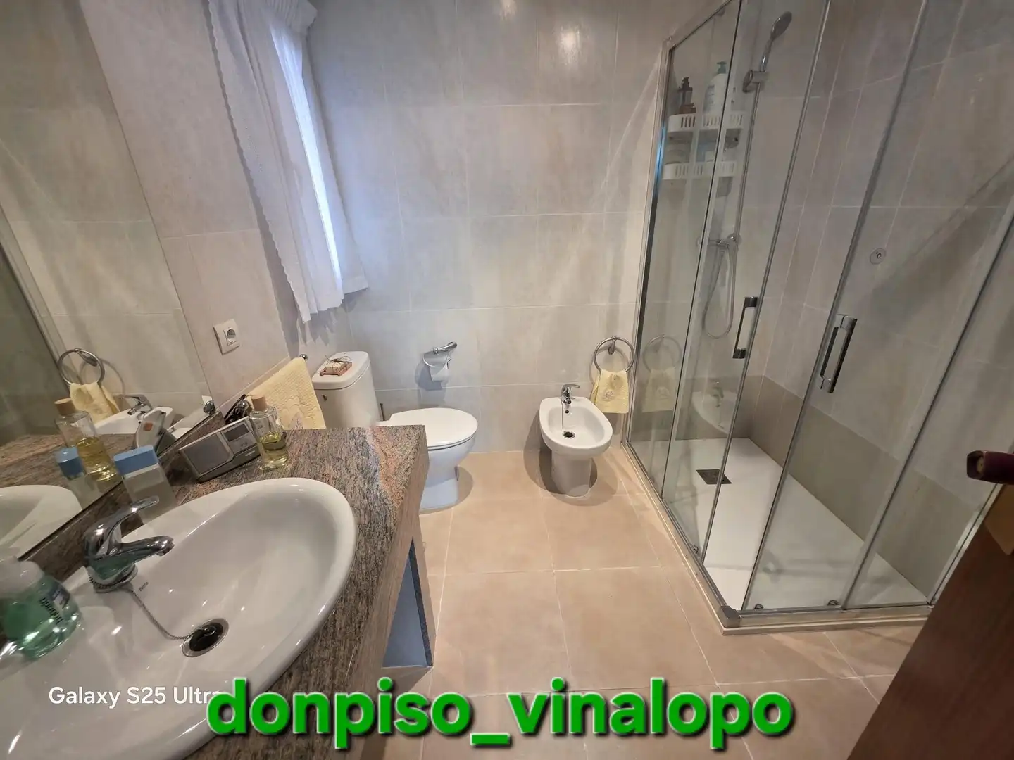 Badezimmer von Wohnungen zum Verkauf in Elda mit Klimaanlage, Heizung und Balkon