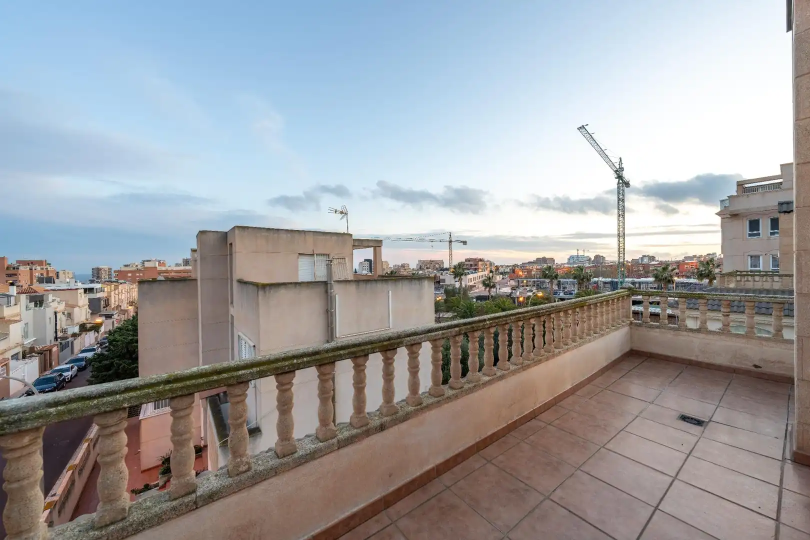 Terrace of Houses for sale in Roquetas de Mar  with Air Conditioner, Private garden and Terrace