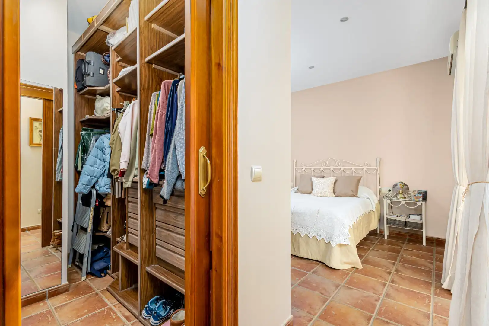 Bedroom of Houses for sale in El Puerto de Santa María  with Air Conditioner, Private garden and Terrace