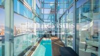 Swimming pool of Attic for sale in  Barcelona Capital  with Air Conditioner, Heating and Terrace