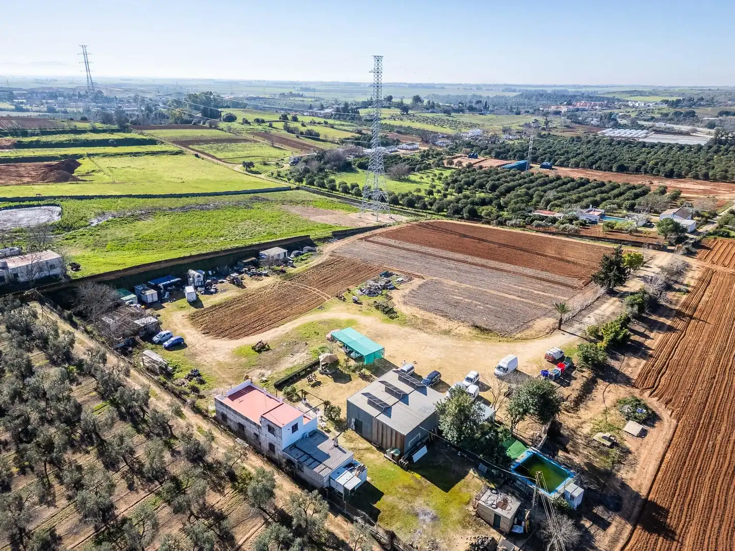 Finca rústica en venda en Alcalá de Guadaira amb Aire condicionat i Piscina