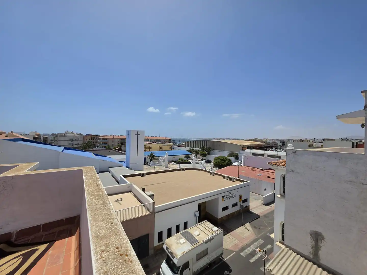 Exterior view of Flat for sale in La Oliva