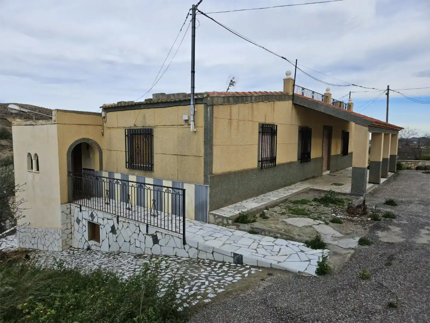 Exterior view of Country homes for sale in Albox  with Private garden, Storage room and Furnished
