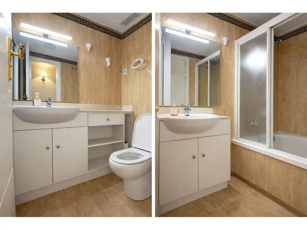 Bathroom of Flat for sale in Madrid  with Air Conditioner, Heating and Storage room